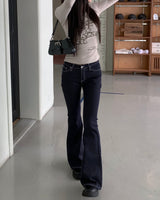Angel boots cut pants