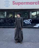 フォールデンピグメントバルーンパンツ