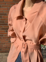 Lessder Organza ベルトドレス