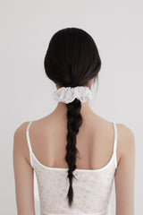 Flower scrunchie (2COLOR)