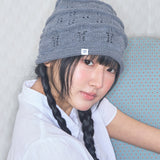 nostalgic knit beanie grey