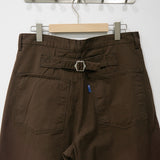 Volume Buckle Cotton Pants
