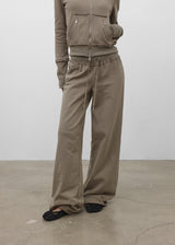 [MADE] Anus Low-Waist Wide Elastic Pants (Available as a Set)