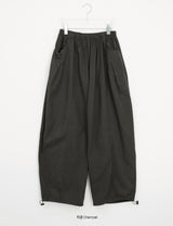 26SS★ [BAONHAUS] ポリティ カット バルーン ワイド パンツ