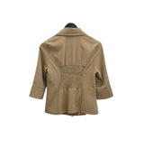 Sareon Open Collar Three QuarterShirt