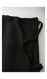 vase knit wrap skirt (2C)