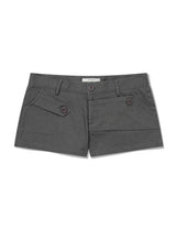 ステッチ ポイント ショーツ(GREY)
