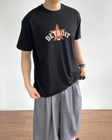 Ditte Printed Short Sleeve Tee