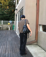 Solid Banding Wide Pants