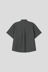 Sheek Cropped Slab Shirt