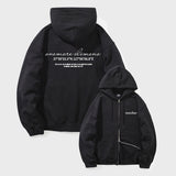 EL NEW Rofl Lettering 2WAY Hoodie Zip-Up 2Color