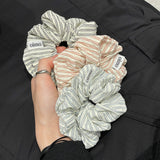 Stripe Scrunch-Blue