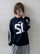 (UNISEX) 92トラックオーバーフィットスウェットシャツ