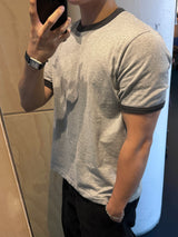 Regular washed ringer short-sleeve t-Shirt