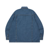 ALYTH ROLL UP DENIM SHIRT UNISEX (2Color)