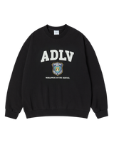 25FW ADLV PDスウェットシャツ ブラック