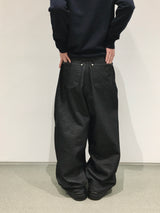コアニカーブドスナップデニムパンツ 2C