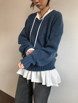 PREP Vネックニット（8color)