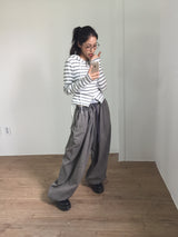 Summer Grunge Cotton Pants (1color)