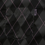 ARGYLE FUNK HALF SHIRTS BLACK