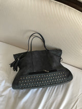  stud big shoulder bag