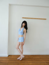 polka dot halter bikini