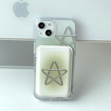 Green - スプリングスター Magsafe フォーンケース カードポケット セット
