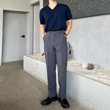 Banding Semi-Wide Slacks