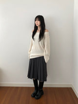 Neff Off-Shoulder Knitwear (3 colors)