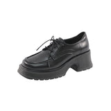 ホーリーレースアップローファー_L2517 (3Colors)