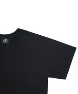 Side Panel Raglan Tee Black
