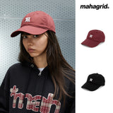 M LOGO COTTON BALL CAP_BLACK