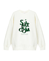 SUIT-KRスウェット - Ivory(UNISEX)