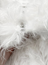 Coteo Crop Fur Jacket