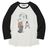ROCKTTYバニーラグランTシャツ [WHITE]