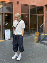 Nonfade denim half pants 2C