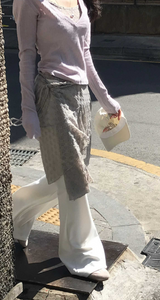 ナビレラスリムディープVトップス