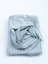 Rose Stripe Bag - Blue