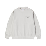 25SS PIGMENT BASIC LOGO SWEATSHIRT LIGHT GREY