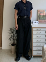 Levan Stripe Wide Slacks