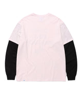DELIC レイヤード LS TEE ピンク(CV2FSUT579A)