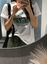 アンディハウスレタリング半袖Tシャツ / 3 colors