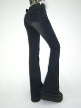 Belt bootcut denim-PT