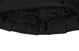Chefon Button Tennis Wrap Mini Skirt