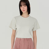 インシジョンラインTシャツ（グレーベージュ）