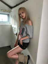 DARK SHADOW STUD SHORTS