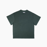 FLORAL CORE TEE | DARK GREEN