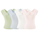 Luelle Eyelet Collar Knit