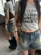 [S/S] レギュラープリンティングハーフTシャツ(3color)