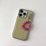 dot silver bumper case [green]